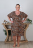 Plus Size Summer Leopard Print Nightie