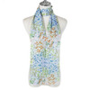 Green Florals Scarf