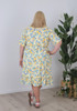 Plus Size Yellow Summer Dress