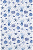 Under the Sea Blue and White Scarf