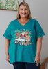Plus Size Aussie Christmas Tee