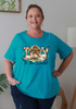 Plus Size Nativity Tee in Blue