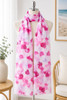 Pink Watercolour Scarf