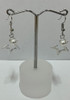 Silver Star Outline Earrings