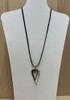 Double Heart Pendant Necklace