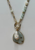 Aqua Amazonite Pendant Necklace From Curvaceous