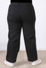 Plus Size Black Belt Loop Wide Leg Denim Jeans