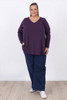 Plus Size Mid Blue Belt Loop Wide Leg Denim Jeans