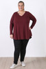 Plus Size Pull On Stretch Denim Fitted Jeans in Matte Black