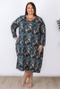 Plus Size Night Owl Textured Waffle Cotton Nightie