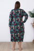 Plus Size Tulip Garden Textured Waffle Cotton Nightie