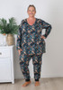Plus Size Night Owl Stretch Cotton Waffle Pyjamas