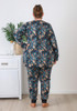 Plus Size Night Owl Stretch Cotton Waffle Pyjamas