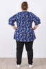 Plus Size Pull On Relaxed Fit Denim Jeans In Black