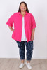 Plus Size Blue Roses Indigo Boyfriend Jeans