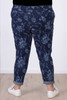 Plus Size Blue Roses Indigo Boyfriend Jeans