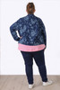 Plus Size Indigo Rose Stretch Denim Jacket