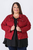 Plus Size Your Go To Stretch Denim Jacket Claret
