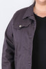 Plus Size Your Go To Stretch Denim Jacket Grey