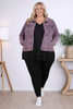 Your Go To Stretch Denim Jacket Mauve Wash