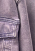 Your Go To Stretch Denim Jacket Mauve Wash
