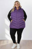 Purple Essential Quilted Vest