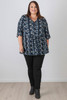 Winter Nights Elbow Sleeve Top