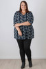 Winter Nights Elbow Sleeve Top