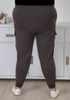Grey Stretch Cargo Track Pant