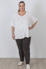 Plus Size Grey Fleecy Lounge Pants