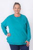Plus Size Turquoise Jumper 