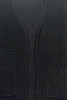 Black 100% Cotton Knit Cardigan
