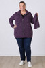 Everyday Warmth Purple Jacket With Removable Hood