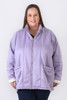 Plus Size Lilac Winter Jacket