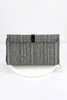 Black Belted Cross Body Bag