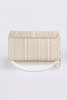 Beige Belted Cross Body Bag