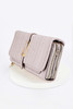 Nude Pink Belted Cross Body Bag