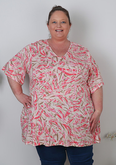 Shimmering Red Sequins Top