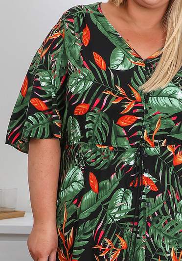 Plus Size Summer Maxi Dress