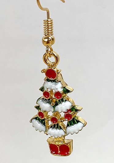 Christmas Tree Earrings