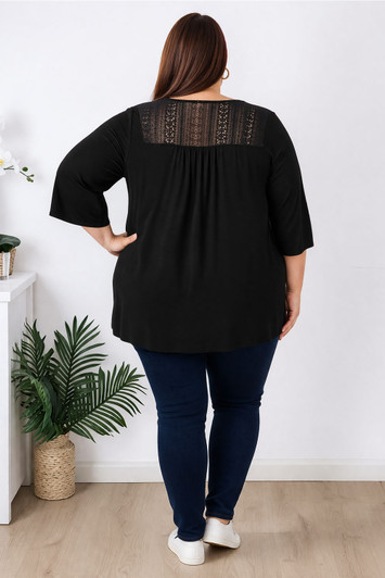 All Things Pretty In Black Top