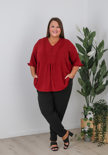 plus size summer stretch black work pants 
