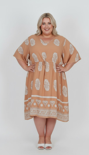 Plus Size Summer Earthy Dress