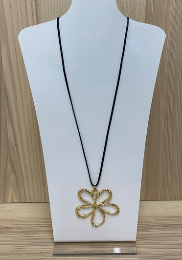 Gold Flower Necklace