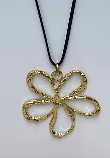 Gold Flower Necklace