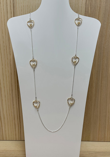 Strand Of Hearts Necklace From Curvaceous