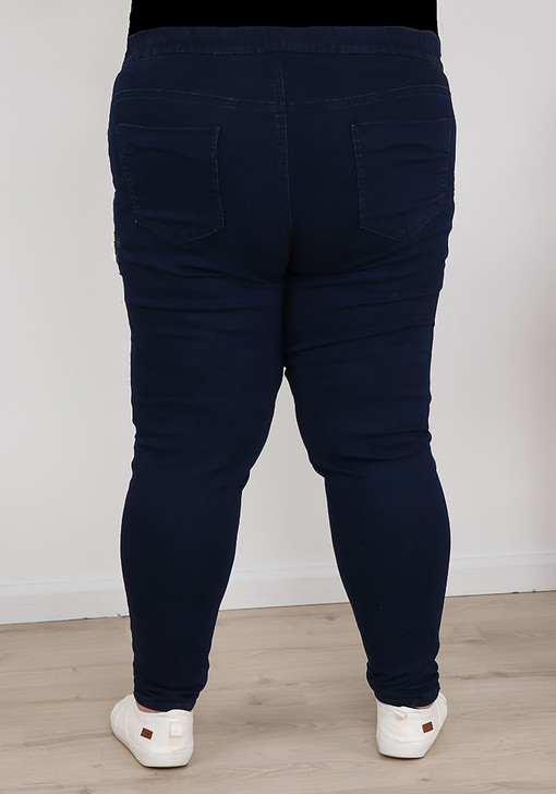 Plus Size Indigo Blue Jeans