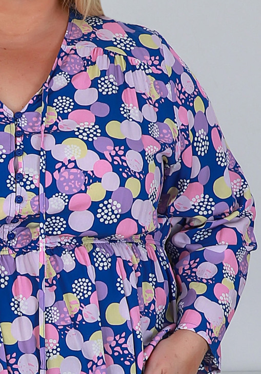 Plus Size Tie Front Top