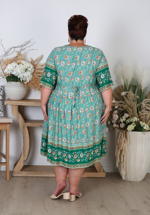 Plus Size Summer Boho Dress