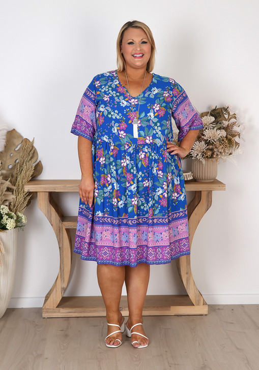 Plus Size Boho Dress